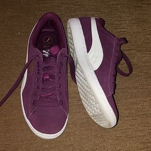 Suede Puma sneakers